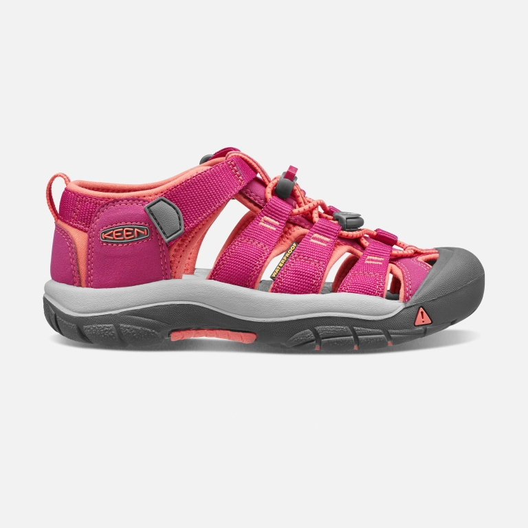 Keen Newport Shoes - Kids' Coral Footwear